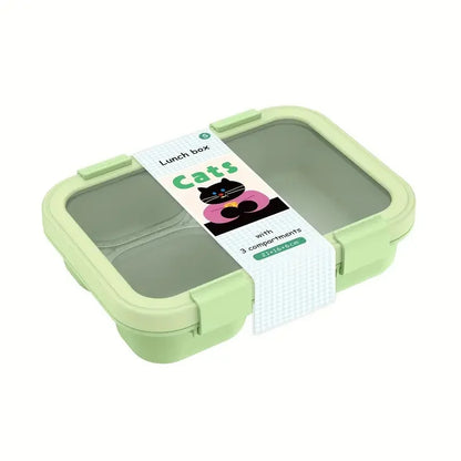 Leakproof Silicone Bento Lunch Box Stackable Food Storage Container