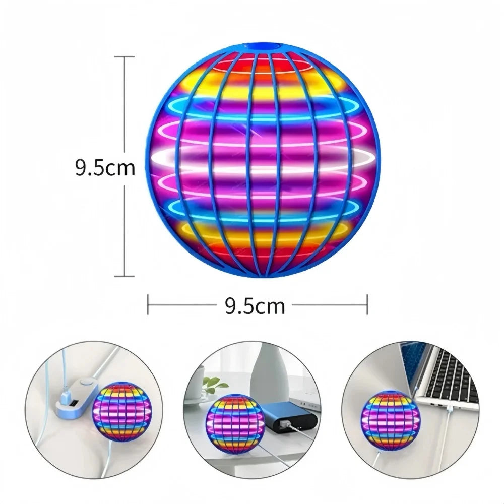 Hand Controlled Flying Ball LED Cosmic Globe Orb