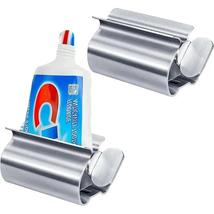 Stainless Steel Toothpaste Squeezer Roller Metal Tube Wringer