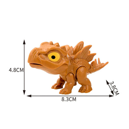 Jurassic Finger Dinosaur Triceratops Tyrannosaurus Model