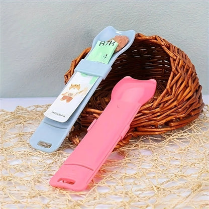Cat Strip Squeeze Spoon Feeder Wet Treat Dispenser