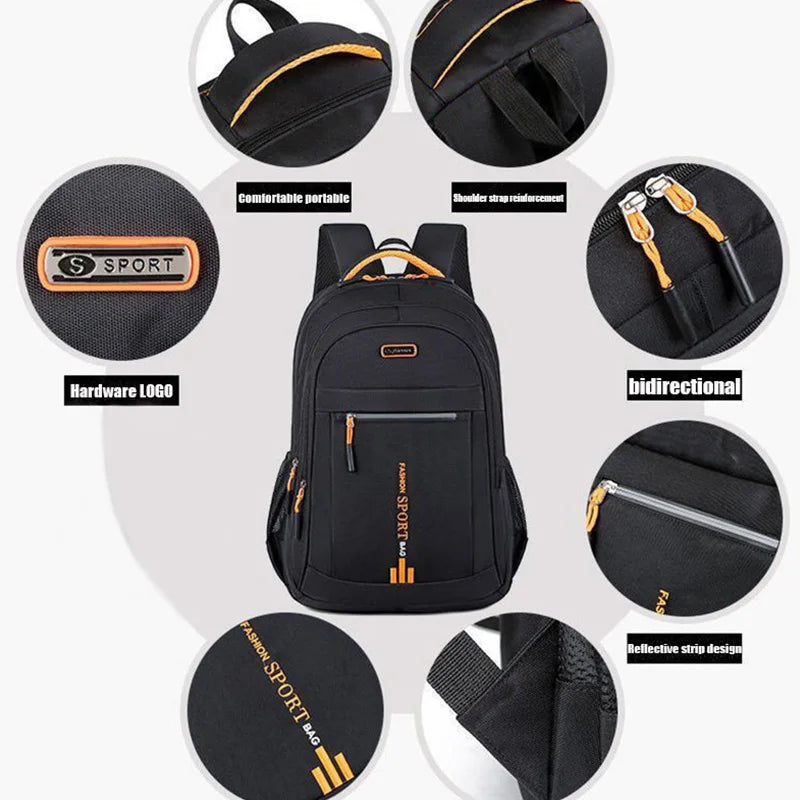 Large Capacity Women Travel Backpack Student High School Computer Bag