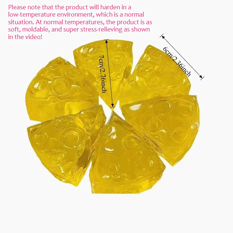 Squishy Honey Cheese Fidget Soft Mochi Sensory Toy