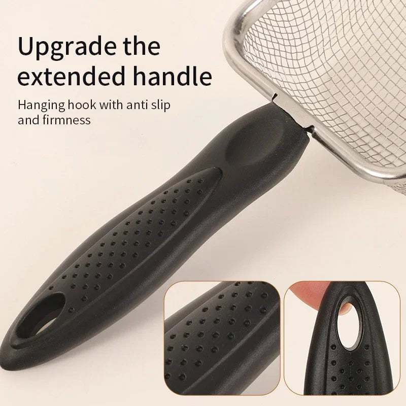 Stainless Steel Cat Litter Scoop Fine Mesh Substrate Sifter