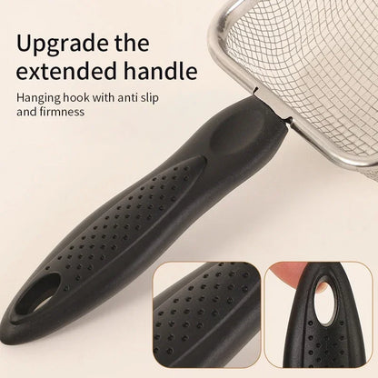 Stainless Steel Cat Litter Scoop Fine Mesh Substrate Sifter