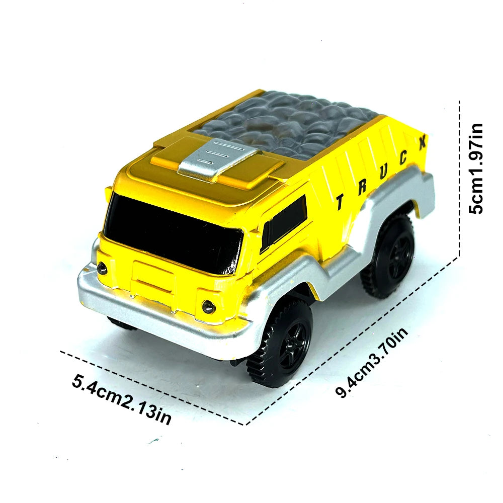 Glowing Race Track Car Toy LED Light Up Vehicle Part