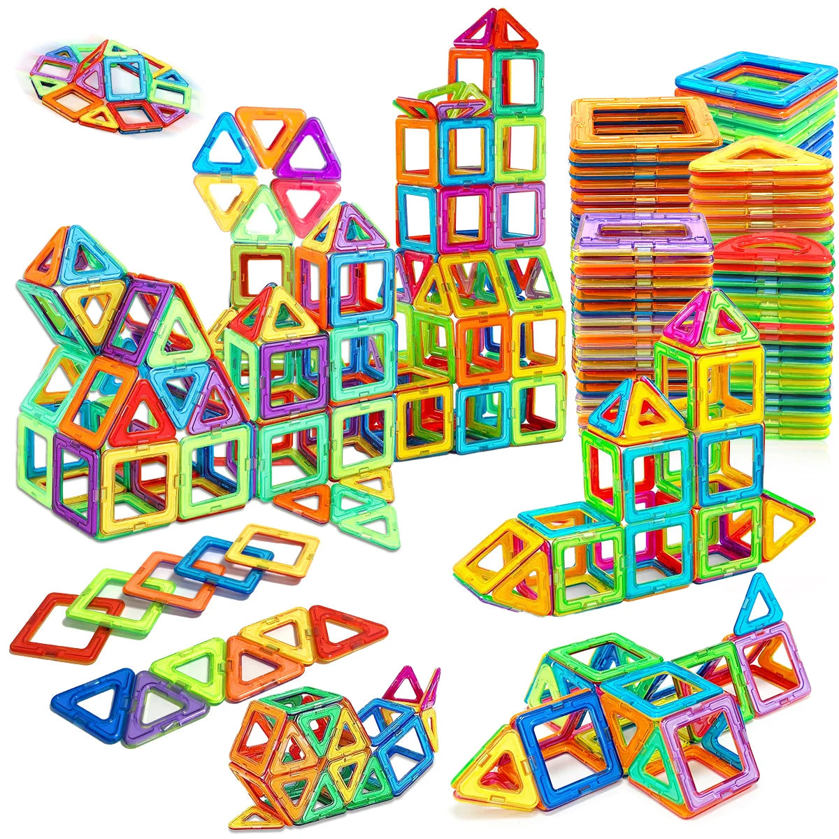 Magnetic Building Blocks Set STEM Magnet Construction Toys