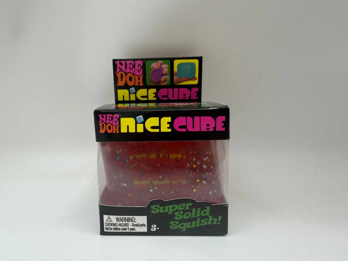 Glow in the Dark Ice Cube Squishy Stress Relief Toy
