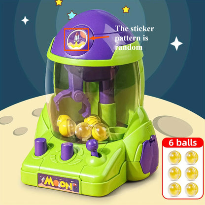 Space Rocket Arcade Claw Game Ball Grabber Machine Toy