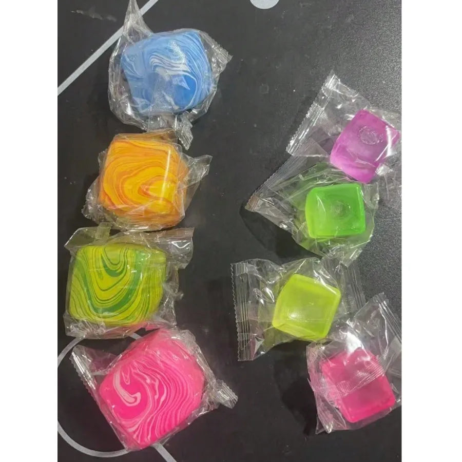 Ice Cube Slow Rebound Squeeze Toy Soft Sensory Fidget
