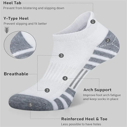 Ankle Athletic Running Socks Cushioned Low Cut Sports