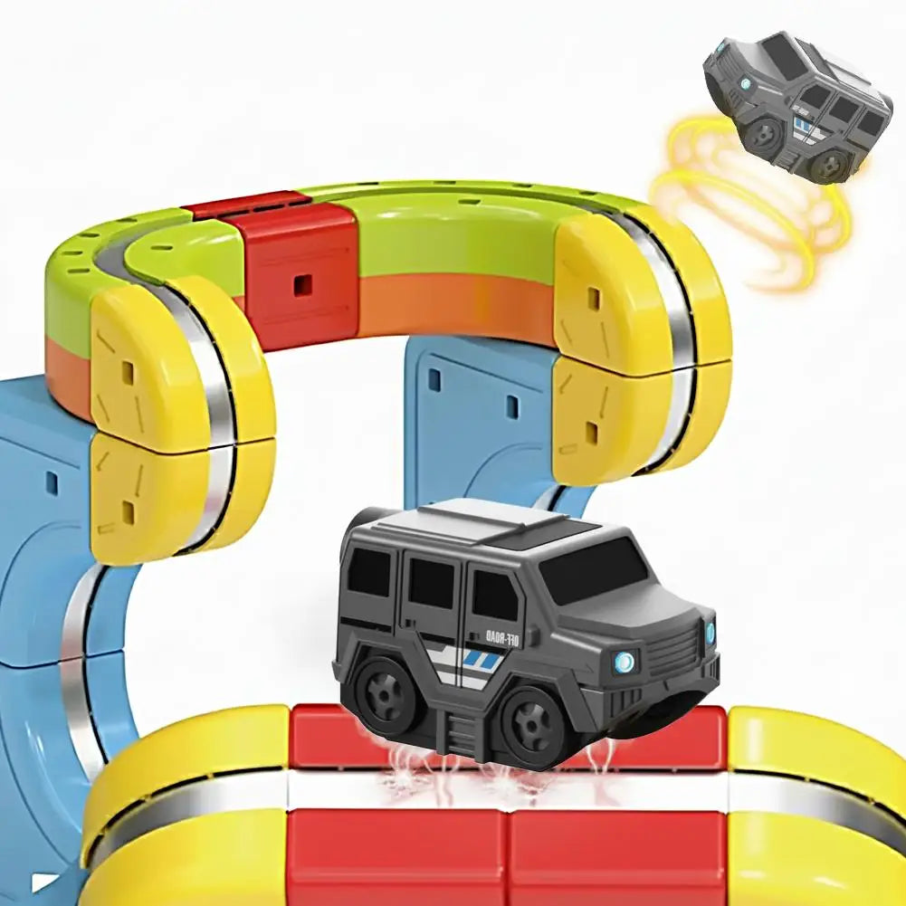 Electric Train Toy Car USB Rechargeable Anti Gravity Vehicle