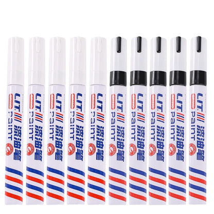 Waterproof Permanent Paint Marker Set 3mm Oil Based Pens
