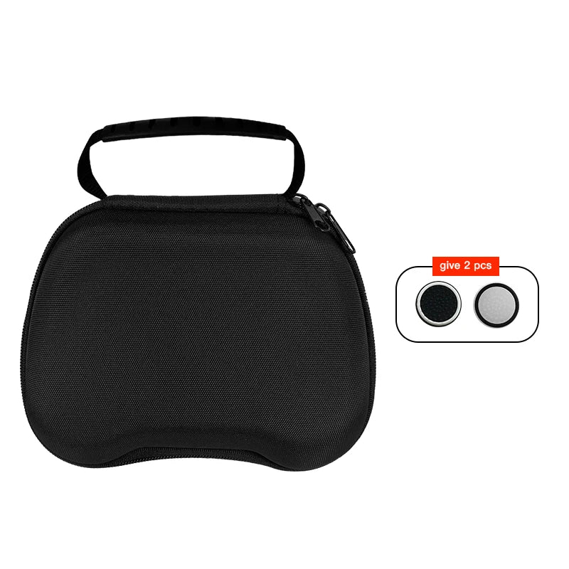 Suitable for PS5/XBOX series X/S/SWITCH game boards, controller travel carrying hard protection box,Send two rocker caps