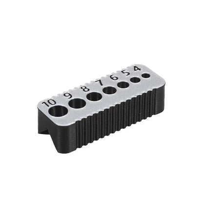 Straight Drill Guide Jig Block Multi Size Hole Bushing Tool