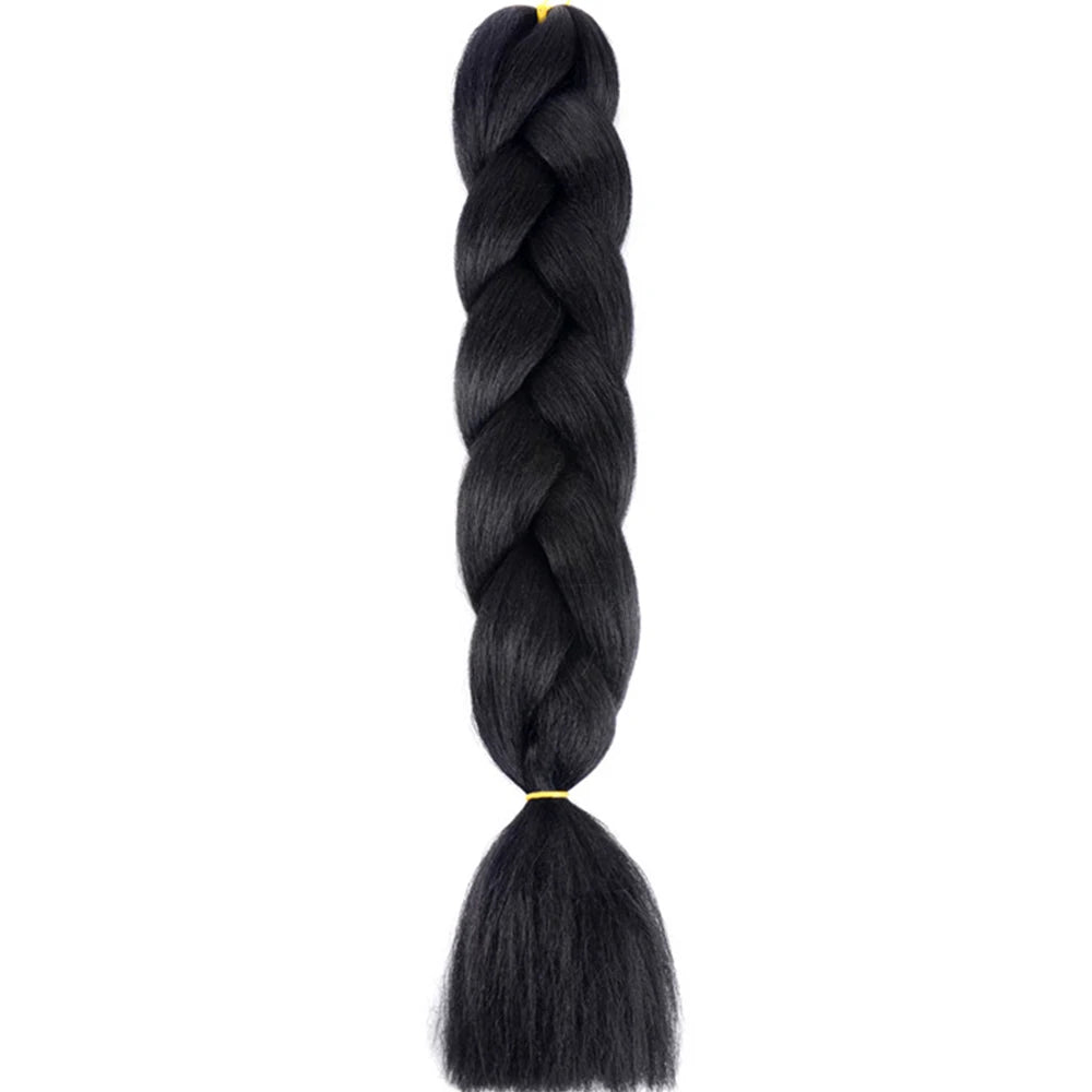 24 Inch Jumbo Braiding Hair Synthetic Afro Ombre Extensions