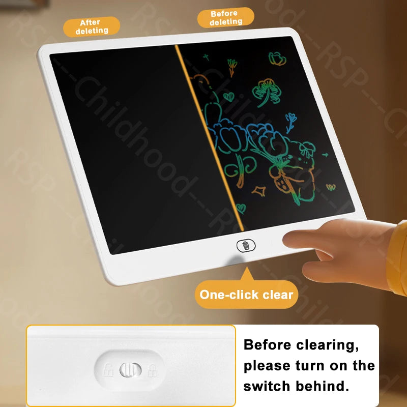 LCD Writing Board Drawing Tablet Kids Painting Pad
