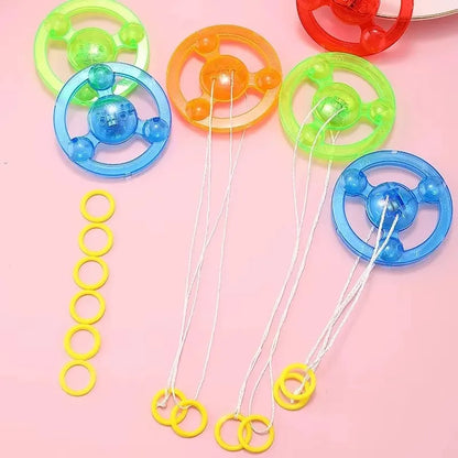 Luminous Flashing Rope Flywheel Toy LED Light Gyro