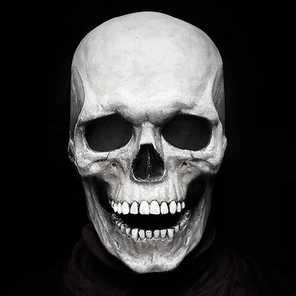 Halloween Mask Latex Scary Horror Decoration Full Head Skull Mask Helmet Cosplay Jaw Masque Gifts Party Costume Pro Mask