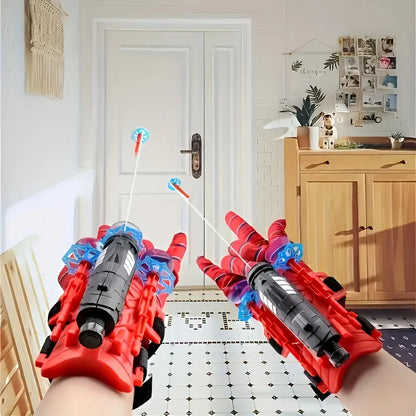 Spider Web Launcher Wrist Toy Set 2 Pack Superhero Accessories