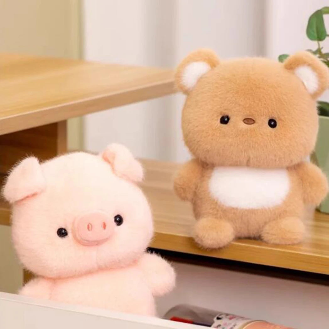Cute Animal Plush Table Doll Soft Sleeping Companion
