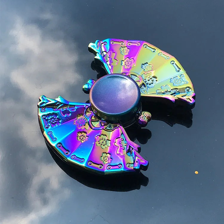 Rainbow Metal Fidget Spinner Colorful High Speed Toy