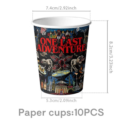 Birthday Party Supplies Set Disposable Tableware Decor