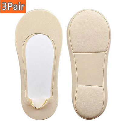 Women Boat Sock Insoles Plantar Fasciitis Cushion Liners