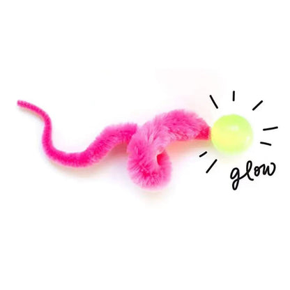 Interactive Cat Bouncing Ball Toy Elastic Faux Fur Teaser