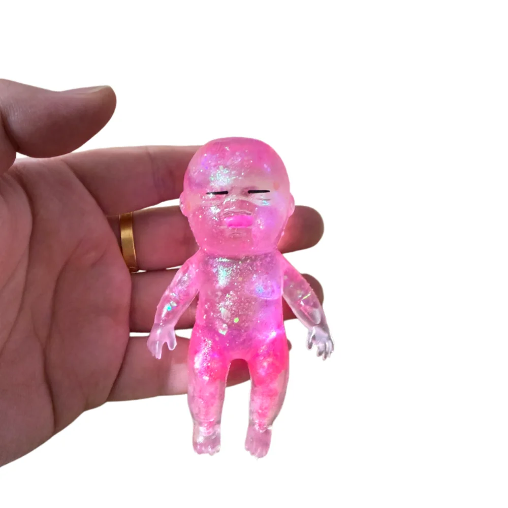 Stress Relief Toy Squishy Baby Shape Squeeze Toy Anti-stress Toy Fidget Desk Toy For Friend Christmas Gift