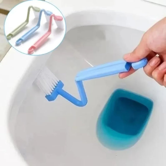 1/2/3PCS Curved Toilet Brush Long Handle Toilet Cleaning Brushes Household Deep Cleaning Tools Bathroom Accessories