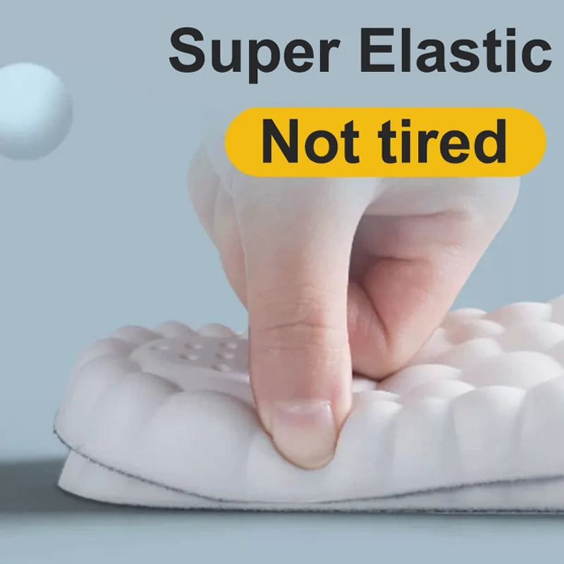 High Elasticity Latex Sport Insoles Arch Support Pads