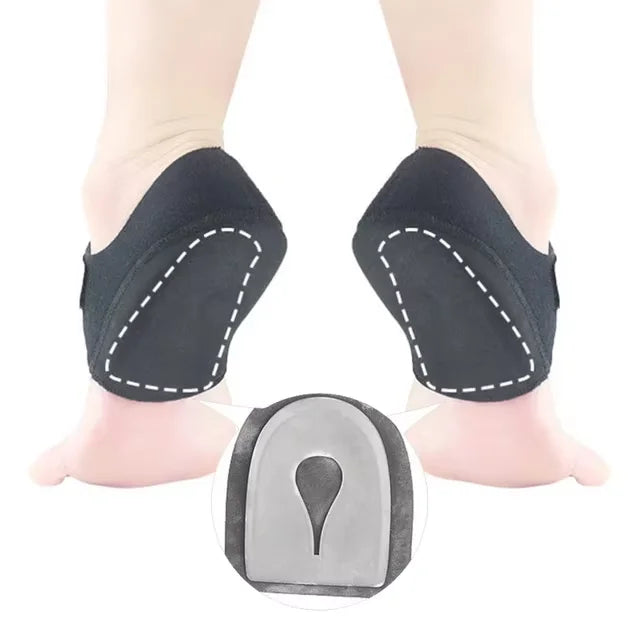 Plantar Fasciitis Heel Cups Silicone Gel Pain Relief Pads