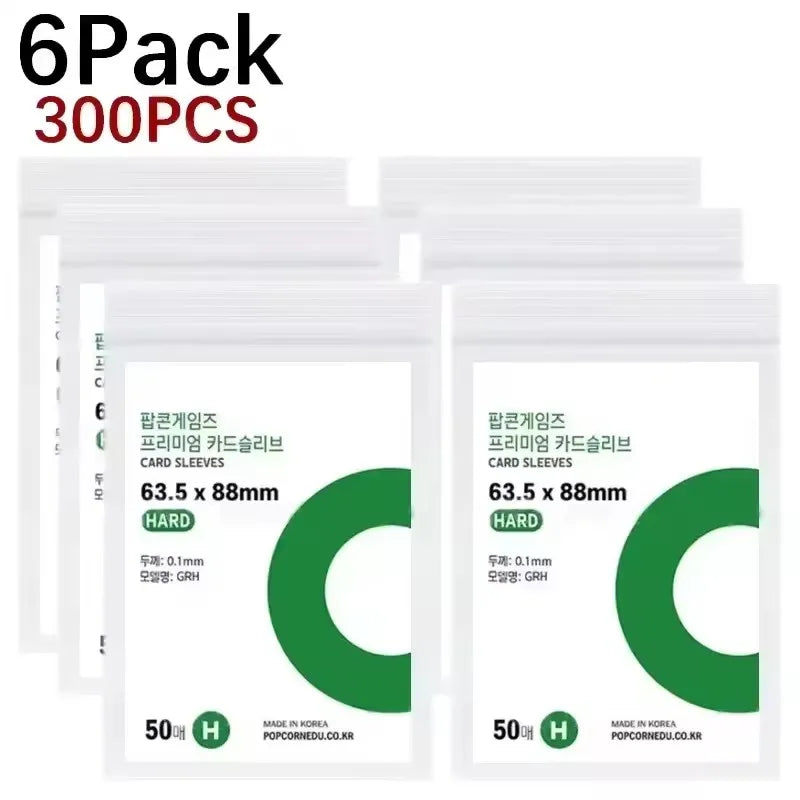 Transparent Idol Card Protective Sleeves Waterproof Holders