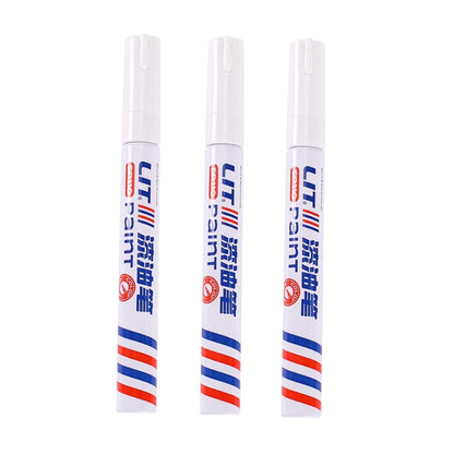 Waterproof Permanent Paint Marker Set 3mm Oil Based Pens