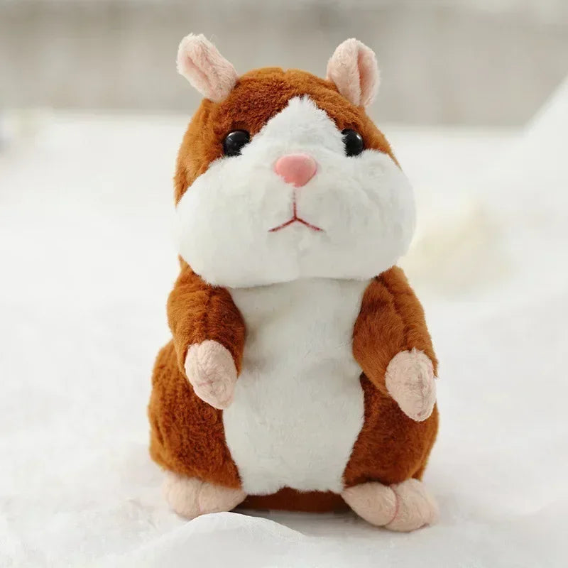 Talking Nod Hamster Plush Toy Voice Imitating Doll