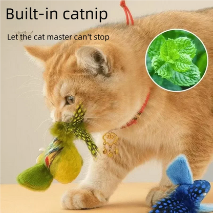 Electric Simulation Bird Cat Toy Chirping Sound Teaser