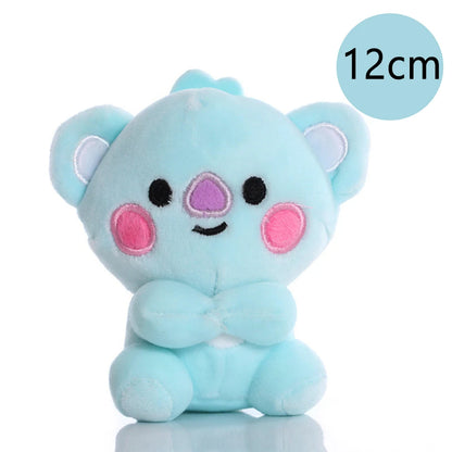 Cartoon Animal Plush Keychain Pendant Soft Bag Charm