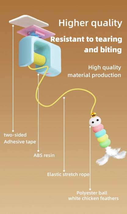 Electric Flying Bird Cat Toy Automatic Door Hanging Teaser