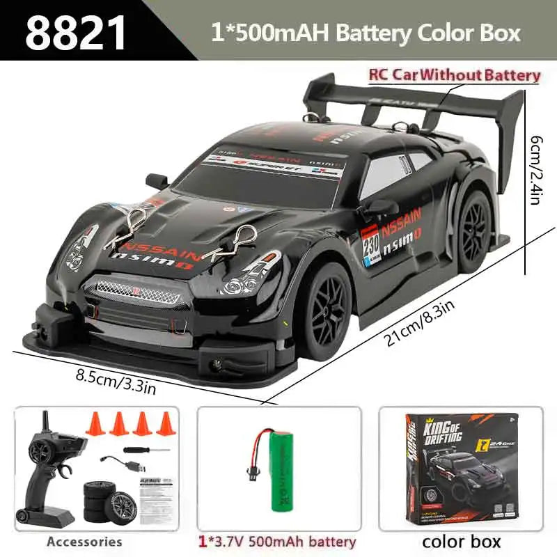 1:24 4WD High Speed RC Drift Car Remote Control Racer