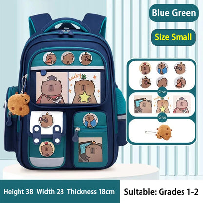 Waterproof Student School Backpack Large Capacity Ergonomic Rucksack