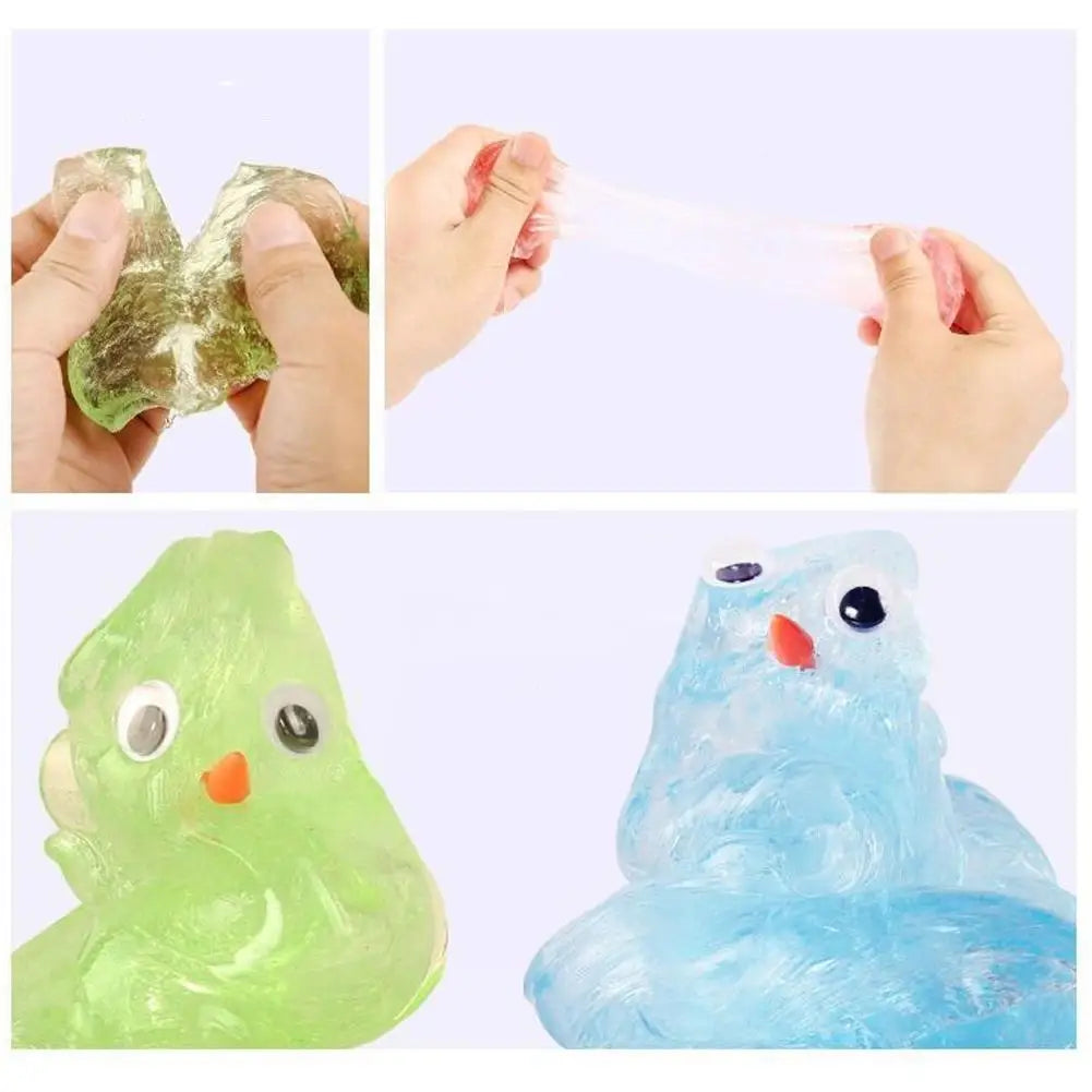 Non-Newtonian Liquid Decompression Toy Elastic Compound
