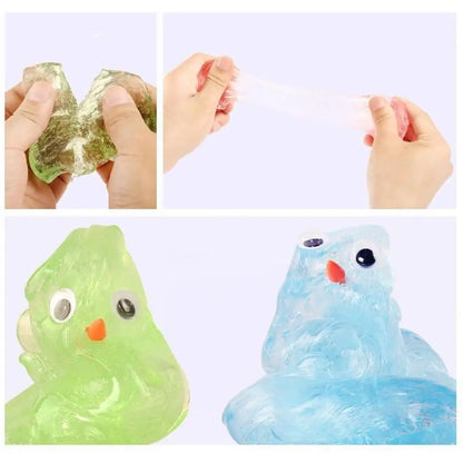 Non-Newtonian Liquid Decompression Toy Elastic Compound