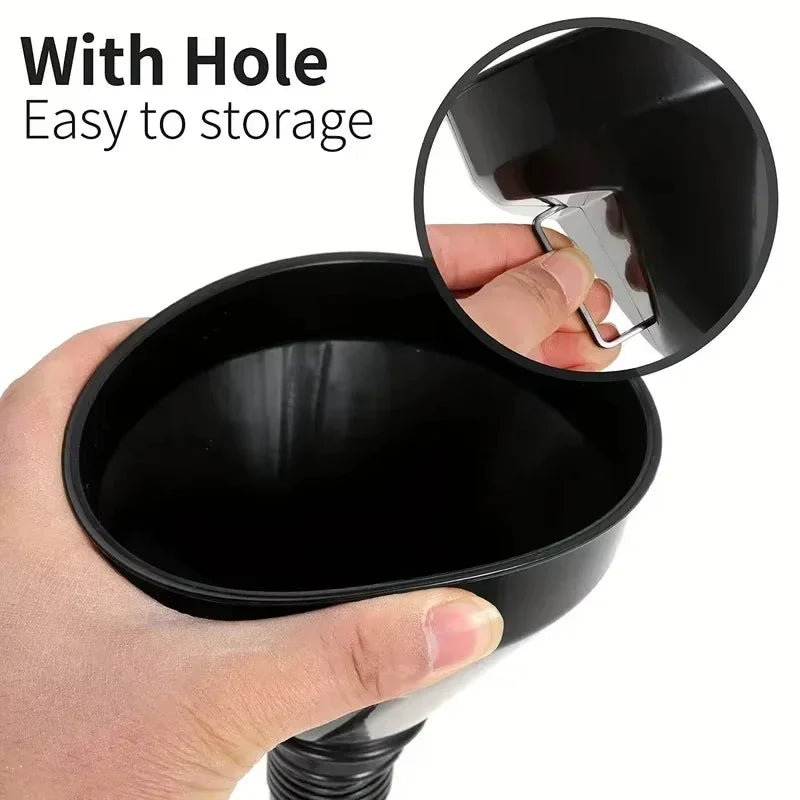 Flexible Oil Changing Funnel Spill Proof Fluid Pouring Tool