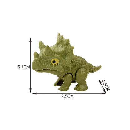 Jurassic Finger Dinosaur Triceratops Tyrannosaurus Model