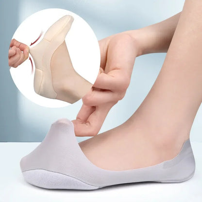 Women Boat Sock Insoles Plantar Fasciitis Cushion Liners