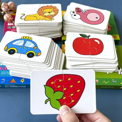 Enlightenment Card Matching Puzzle Early Education Game
