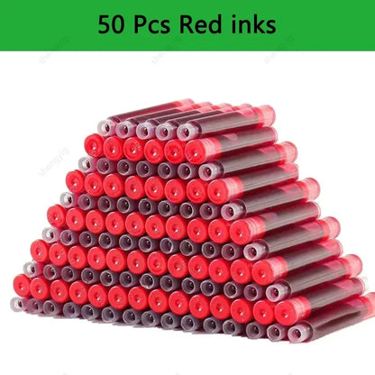 Fountain Pen Replaceable Ink Set Extra Fine Calligraphy Pens 53Pcs