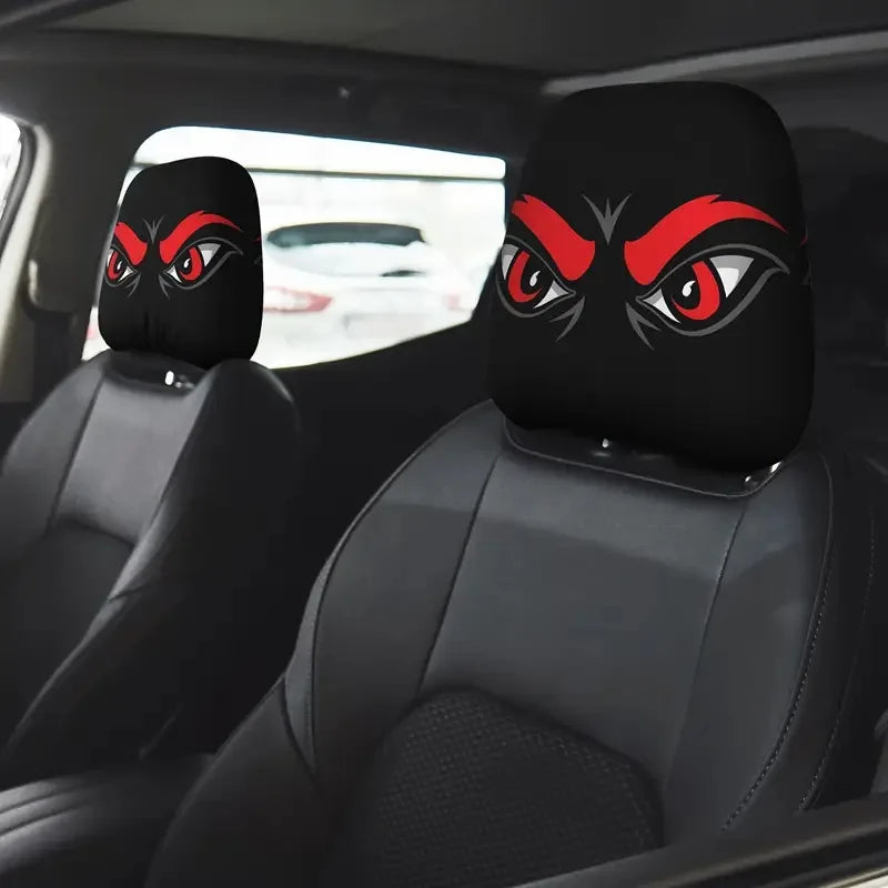Halloween Car Headrest Covers Decorative Auto Seat Pillowcase