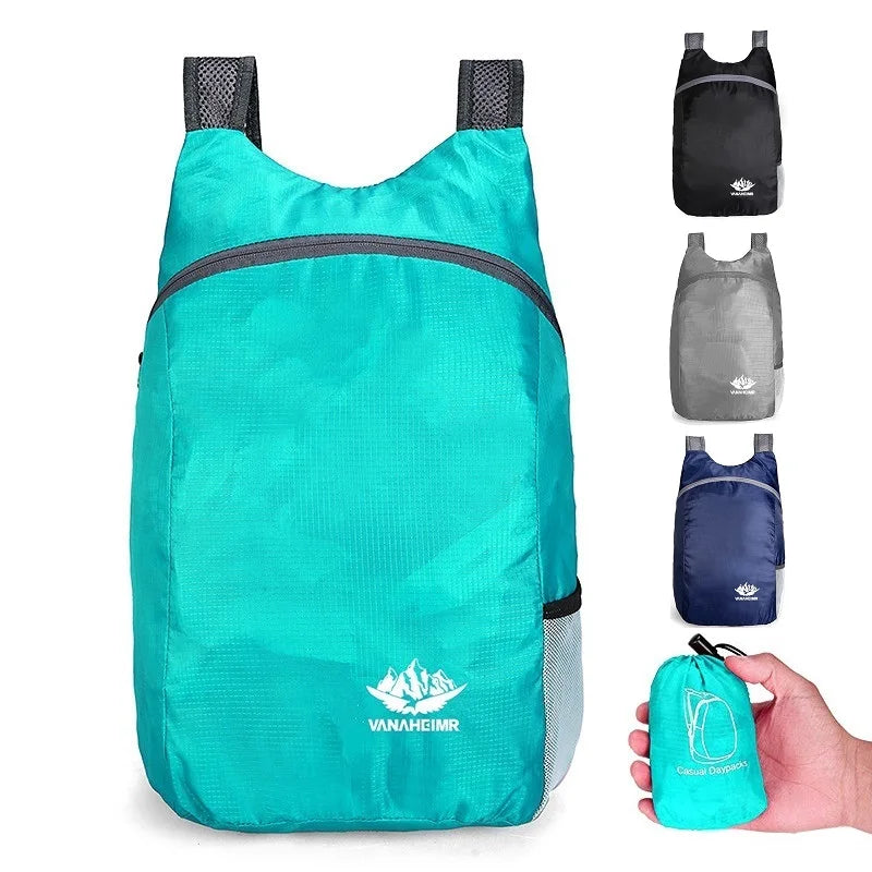 Ultralight Folding Waterproof Daypack Portable Packable Travel Backpack
